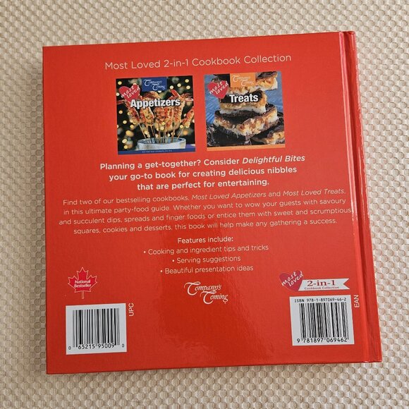 Company's Coming - Delightful Bites - 2 in 1 Cook Book - Appetizers & Treats - Picture 9 of 9